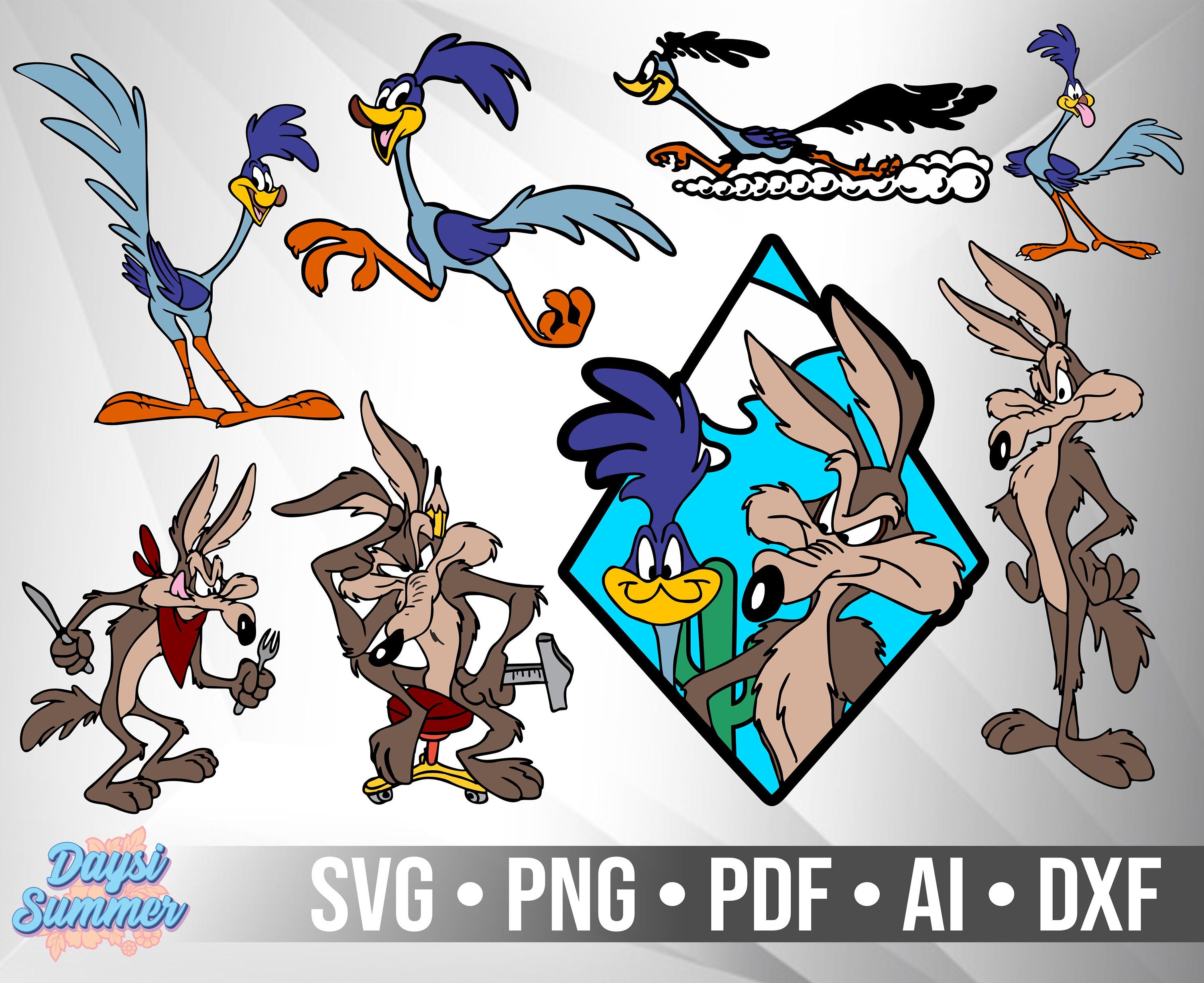 roadrunner and coyote toys
