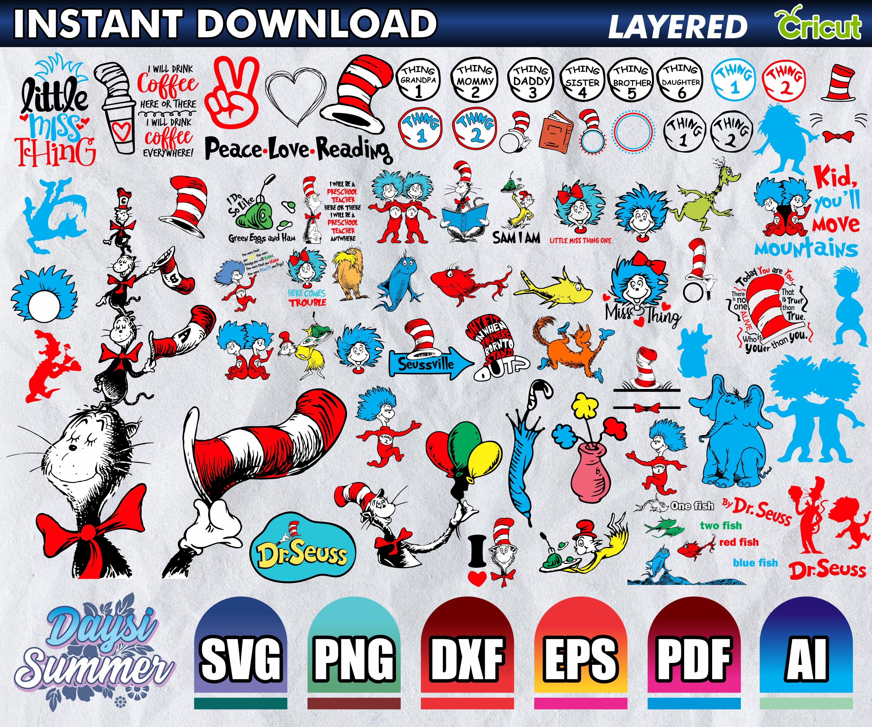 x65 Files, SVG by Layers, Brithday Printable, png design, Instant Dow…