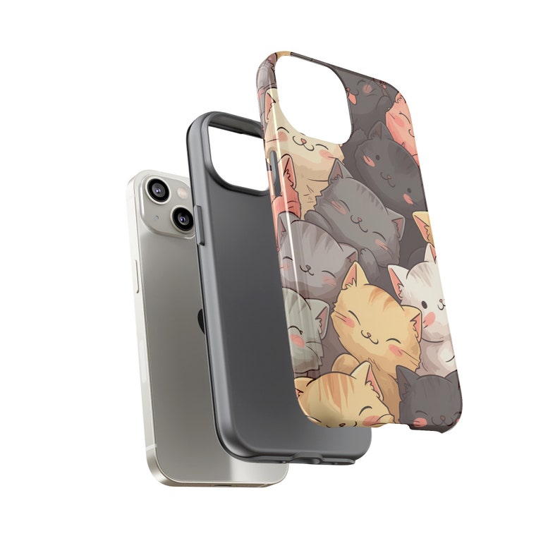 Cute Kitty Design Kawaii Gift for Her Anime Pet Lovers Phone Case for ...