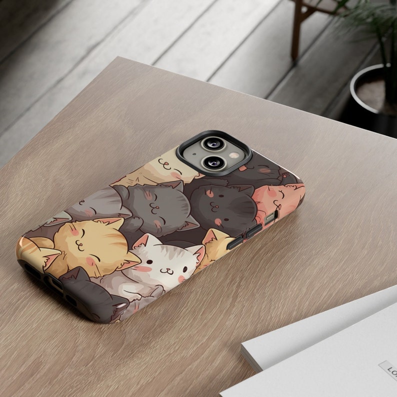 Cute Kitty Design Kawaii Gift for Her Anime Pet Lovers Phone Case for ...