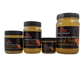 Sea Moss Gel + Southern California Local Honey