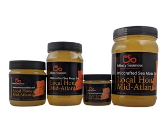 Sea Moss Gel + Mid-Atlantic Local Honey