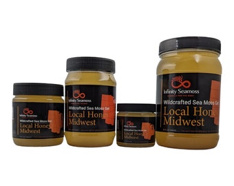 Sea Moss Gel + Midwest Local Honey