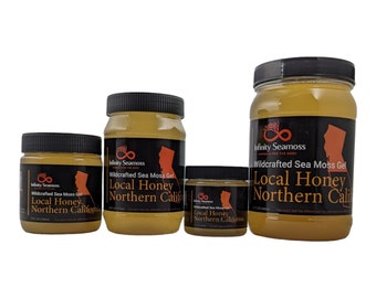 Sea Moss Gel + Northern California Local Honey