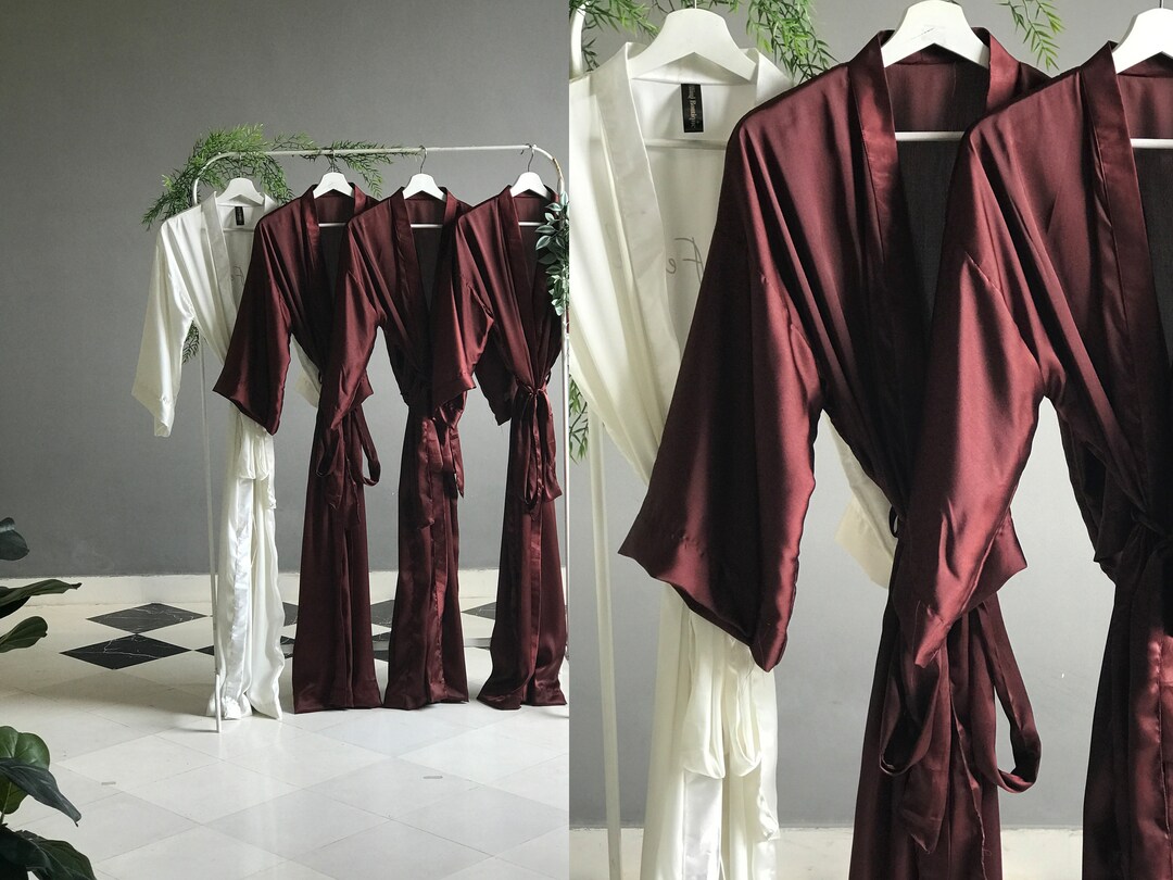 Softest Bridesmaid Robes Silky Smooth Satin Personalized Robes Really