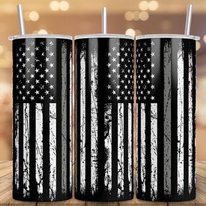 Correctional Officer Flag 20oz Tumbler Sublimation Design (Digital Download)