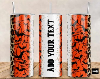 Spooky Mama Halloween Tumbler PNG: 20oz Skinny Tumbler (Digital Download)