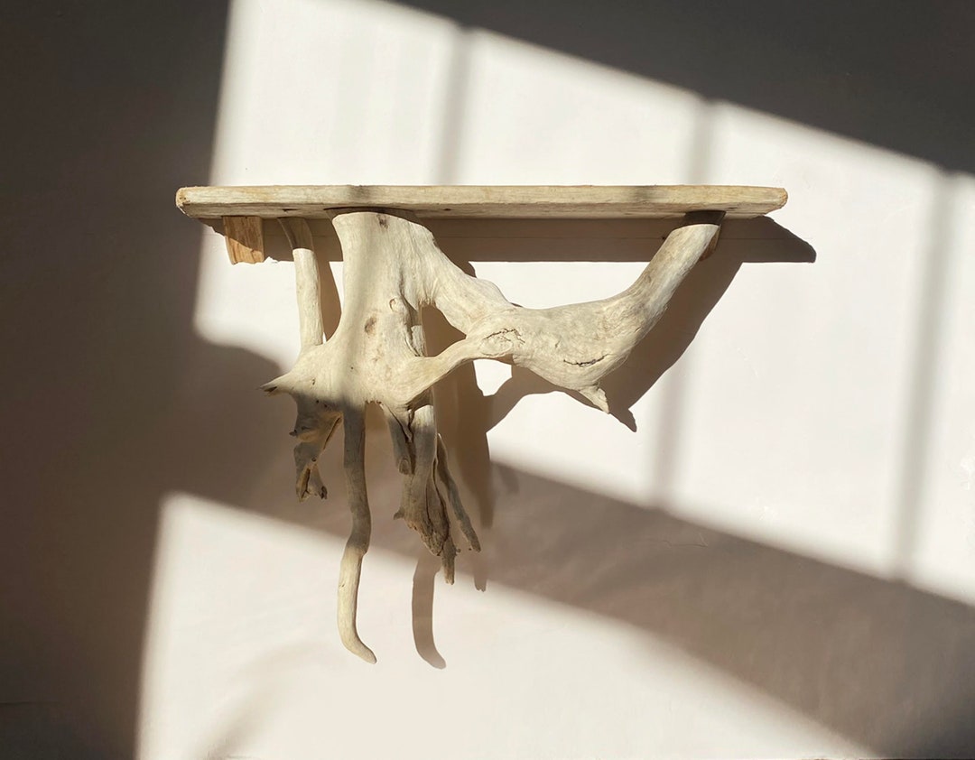 Natural Drift Wood Shelf Driftwood Floating Shelf Unique Etsy