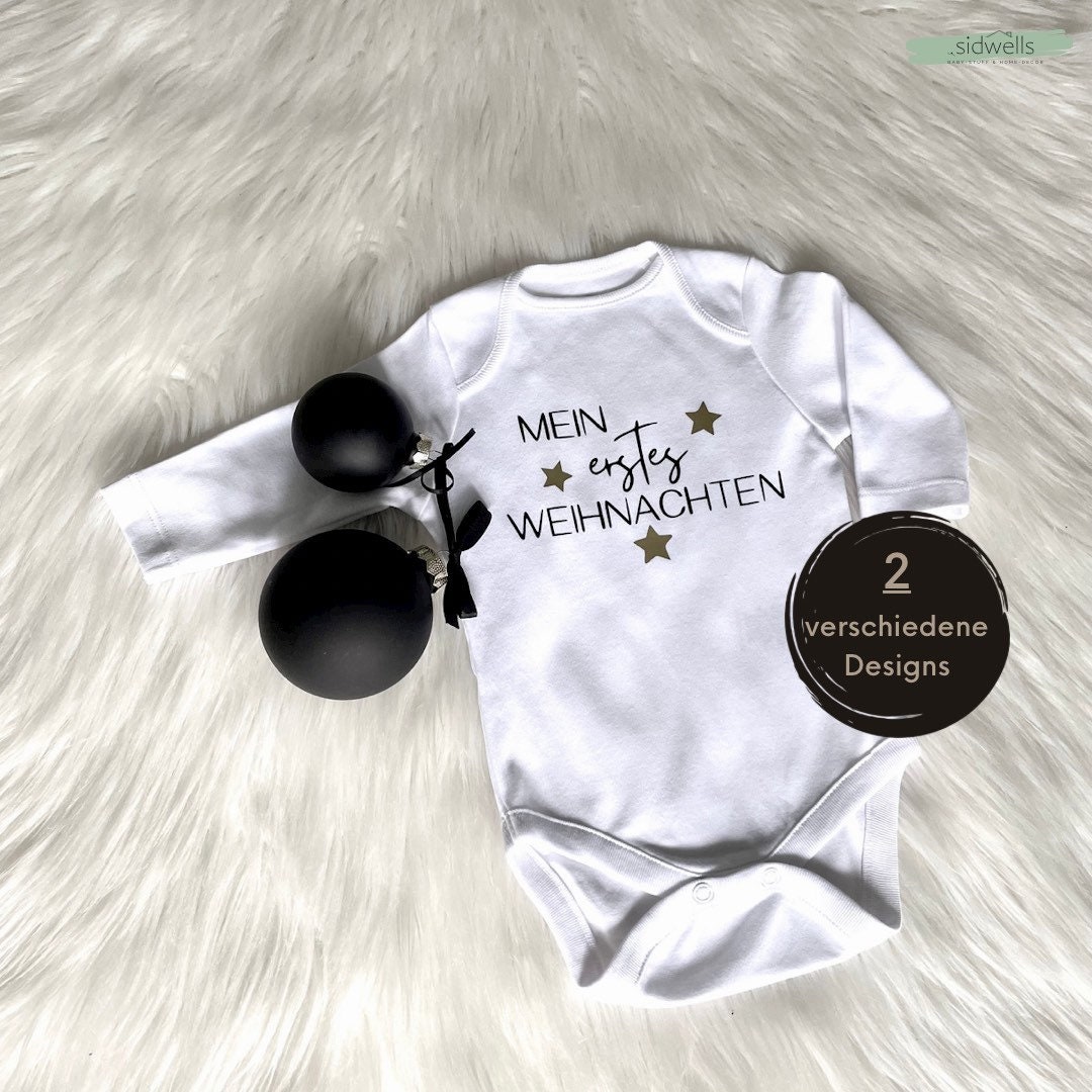 Baby Weihnachtskostüm Schneemann - Mein Erstes Weihnachten Outfit Set