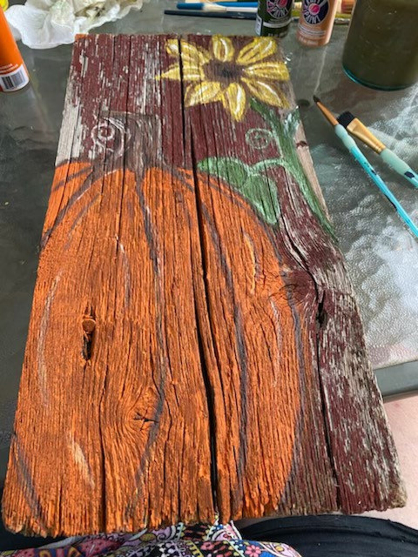 Barn board paintings Etsy