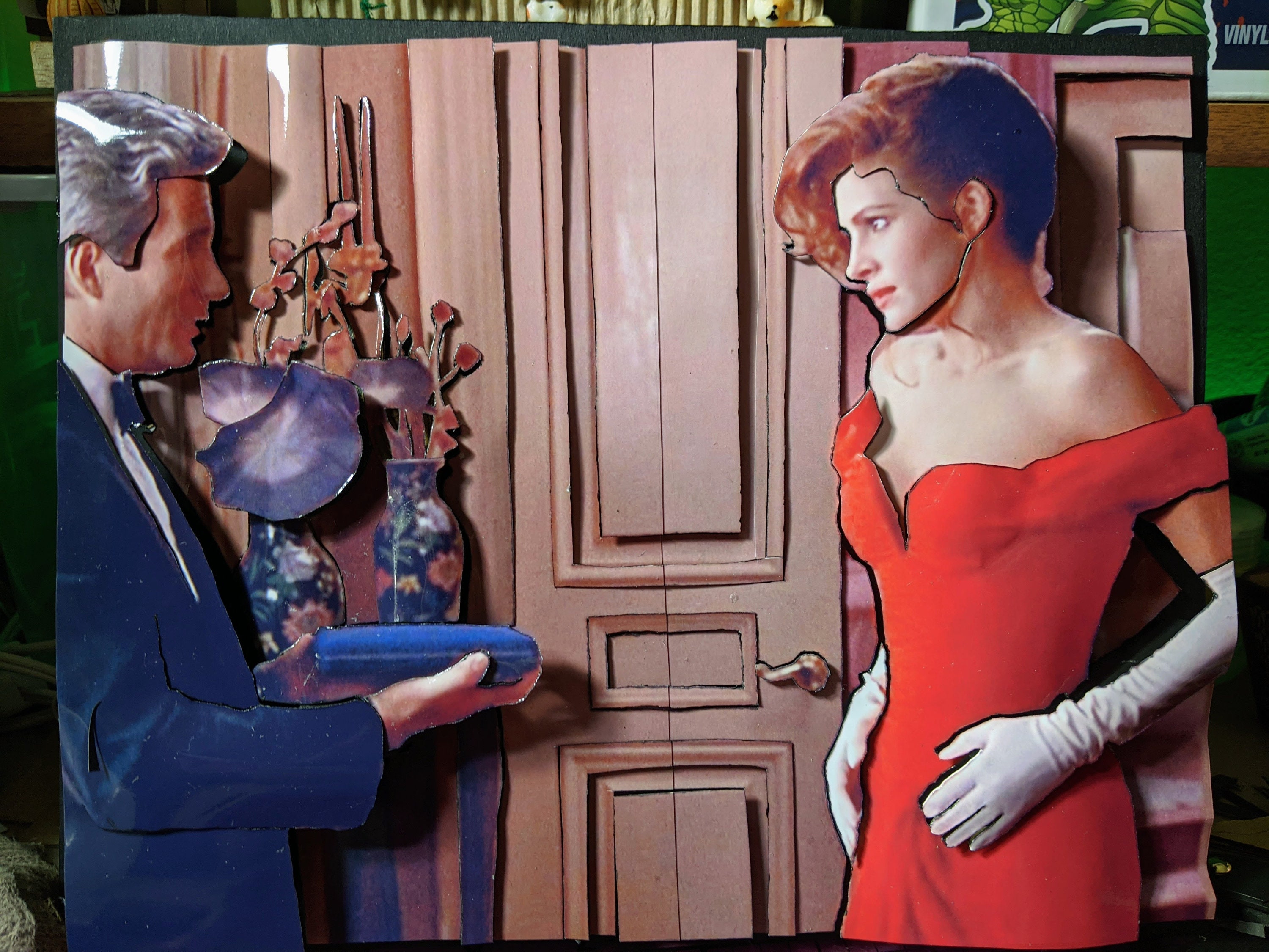 Pretty Woman the Jewelry Box Scene 3D Shadow Box 8 Etsy