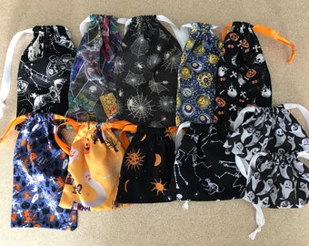 Halloween pouches / Celestial / Gothic / Tarot Cards