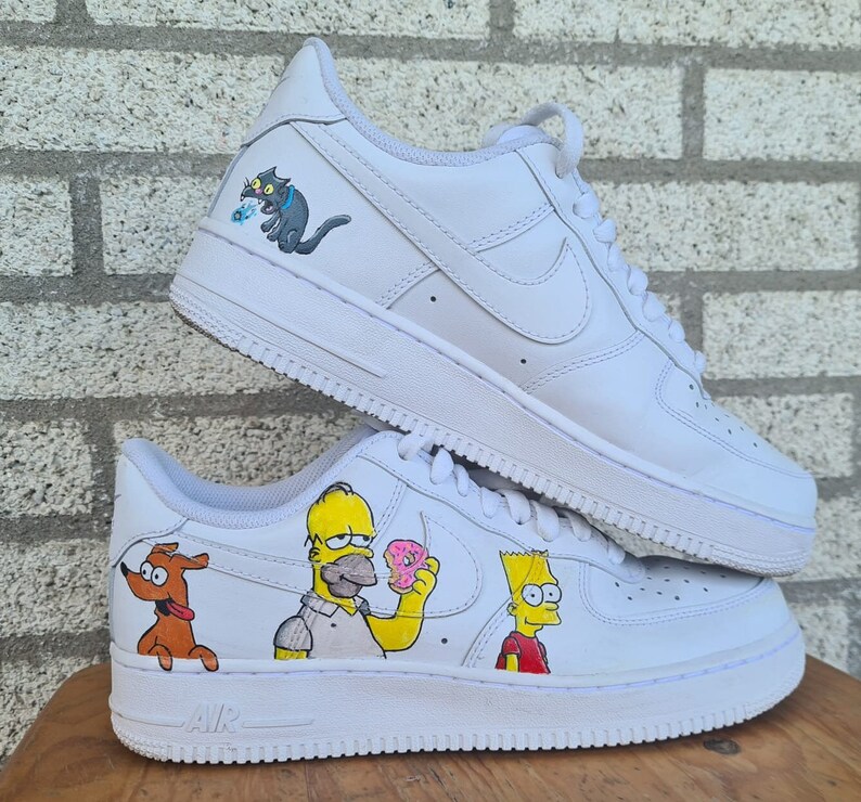 custom simpsons shoes