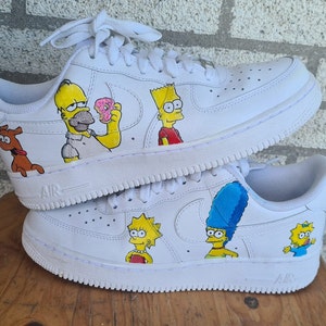 The Simpsons custom sneakers
