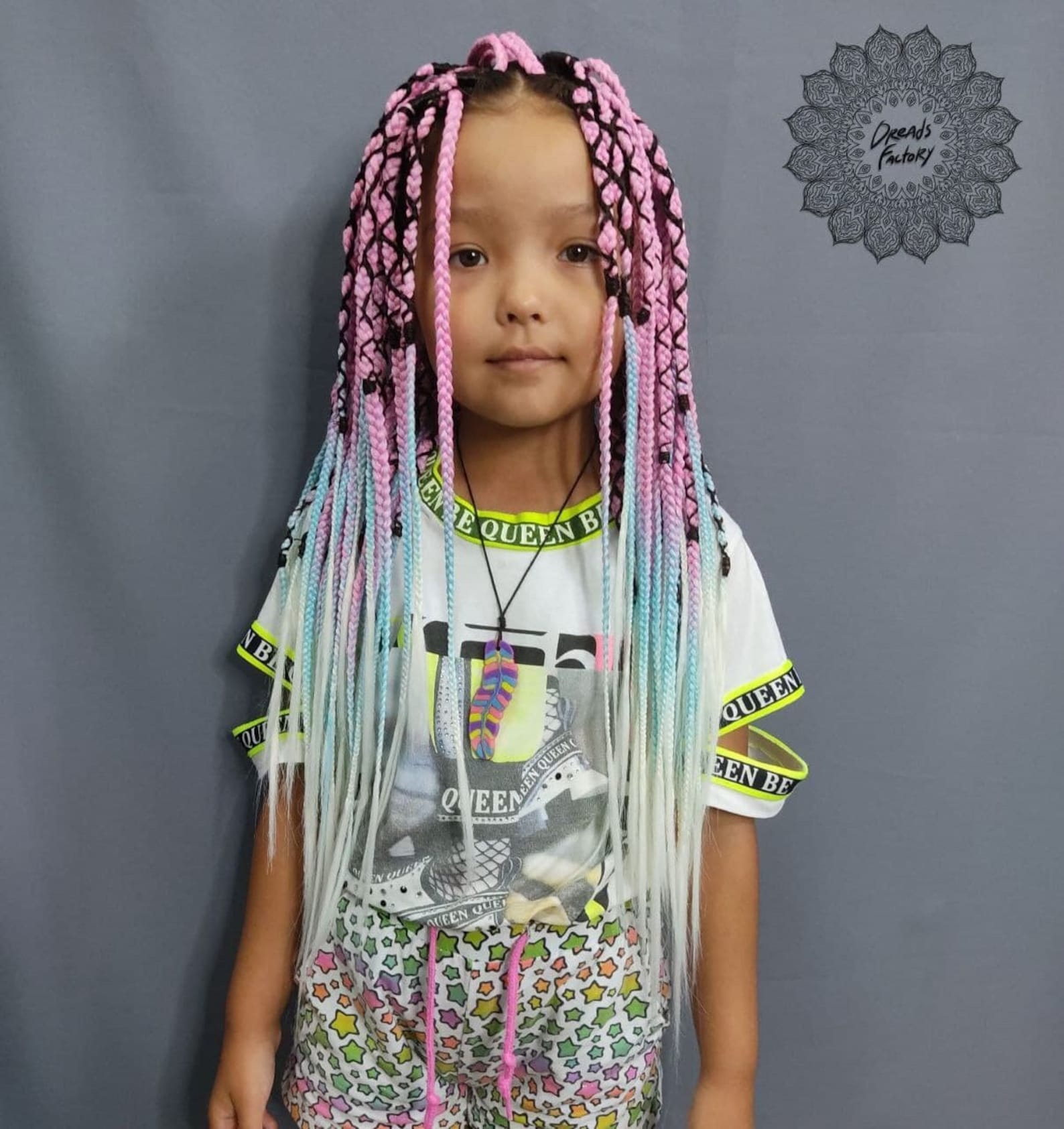 Synthetic de braids Hair extensions Unicorn princess braids Etsy