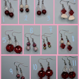 Dangle Earrings, Fire Collection