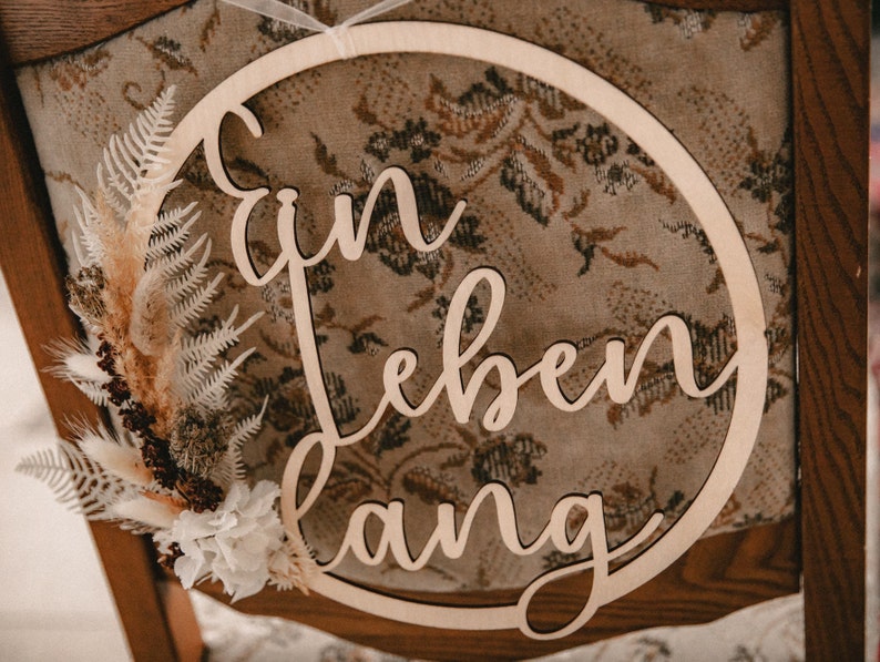 Ein Leben Lang An Deiner Seite Anhänger www.etsy.com