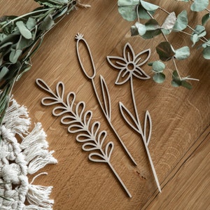 Wooden flowers craft decoration / dried flowers table decoration / party favor gift / Mother&#39;s Day gift idea / Grandma&#39;s birthday / flowers made of wood