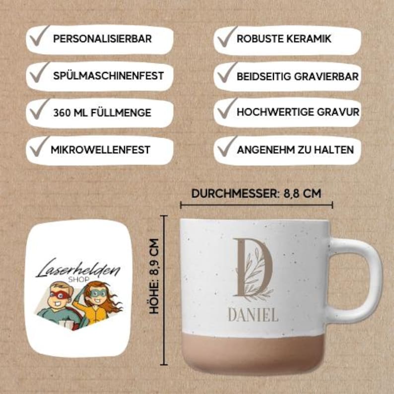Personalisierte Tasse – Mitbringsel Weihnachten Kleinigkeit
