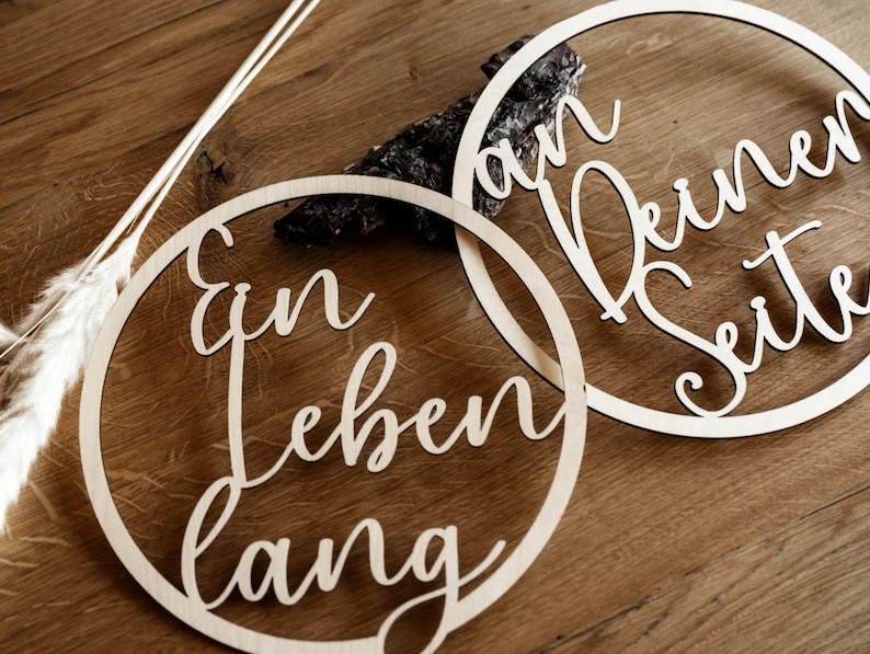 Ein Leben Lang An Deiner Seite Anhänger www.etsy.com