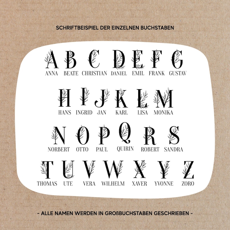 Personalisierte Tasse Anfangsbuchstabe / Geschenk Freundin / Geschenkidee Frau Geburtstag / Weihnachten Kleinigkeit / Gravur Name / Steingut