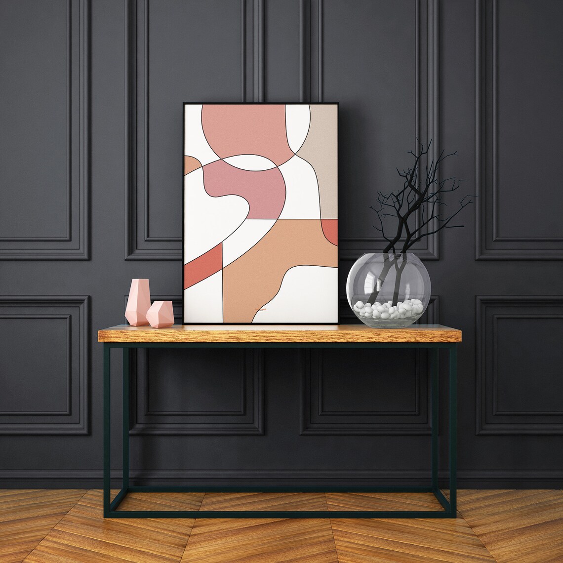 Printable Wallart/ Abstract Wallart/ Wall Decor/ Printable/ Etsy