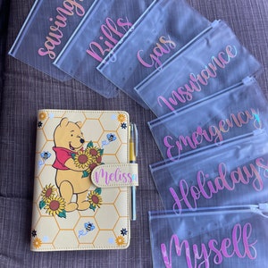 Winnie the Pooh Personalized A6 Budget Binder