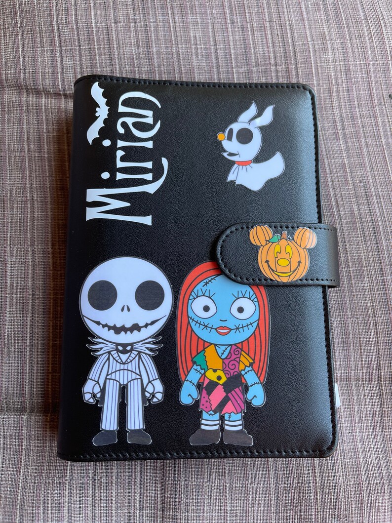 Jack & Sally Personalized A6 Budget Binder Etsy
