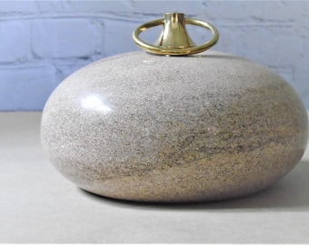An Ancaster Weatherbed Limestone Door stop