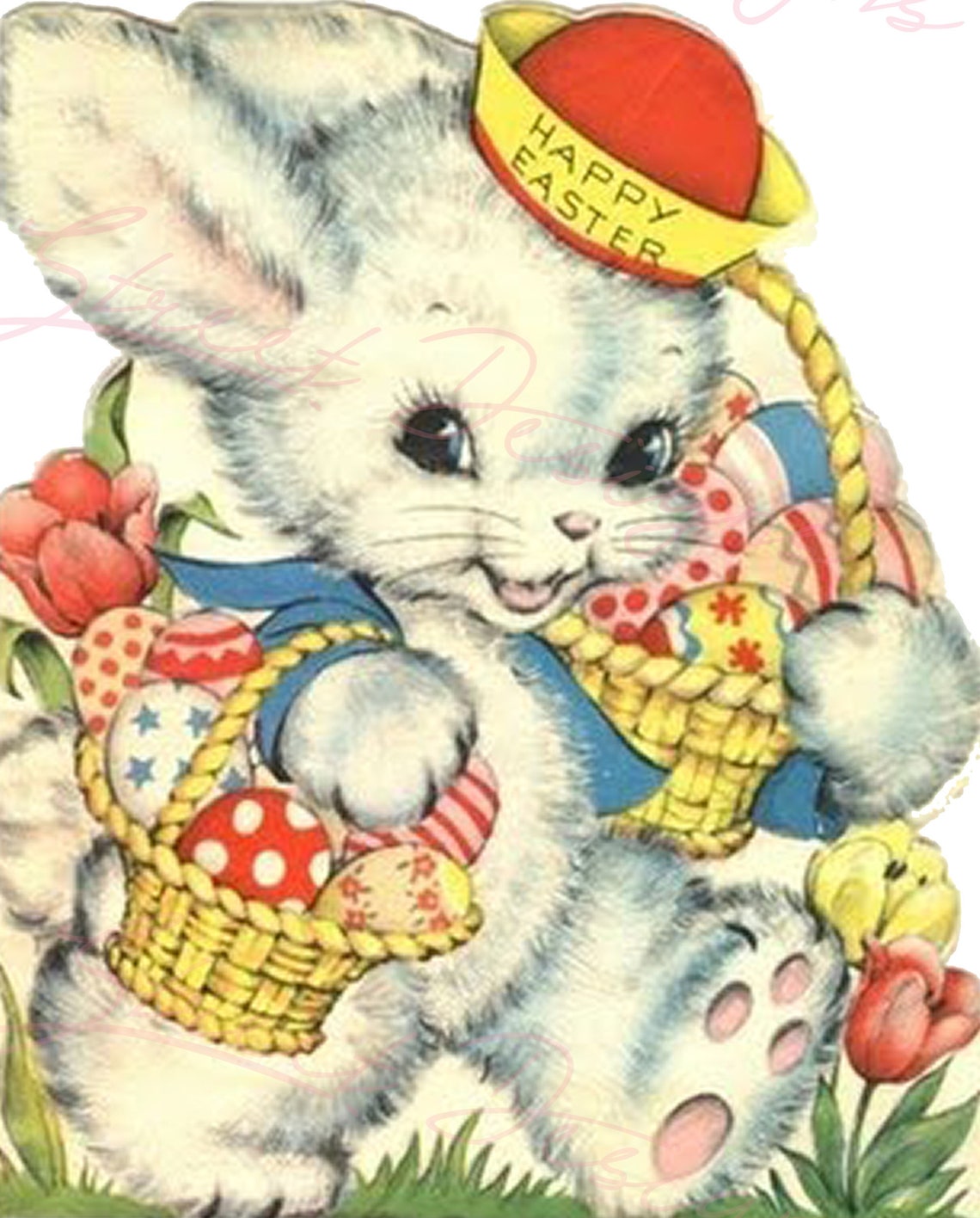 Buy Vintage Easter Print Reproduction - Il 1140xN.3010683765 3yzb 