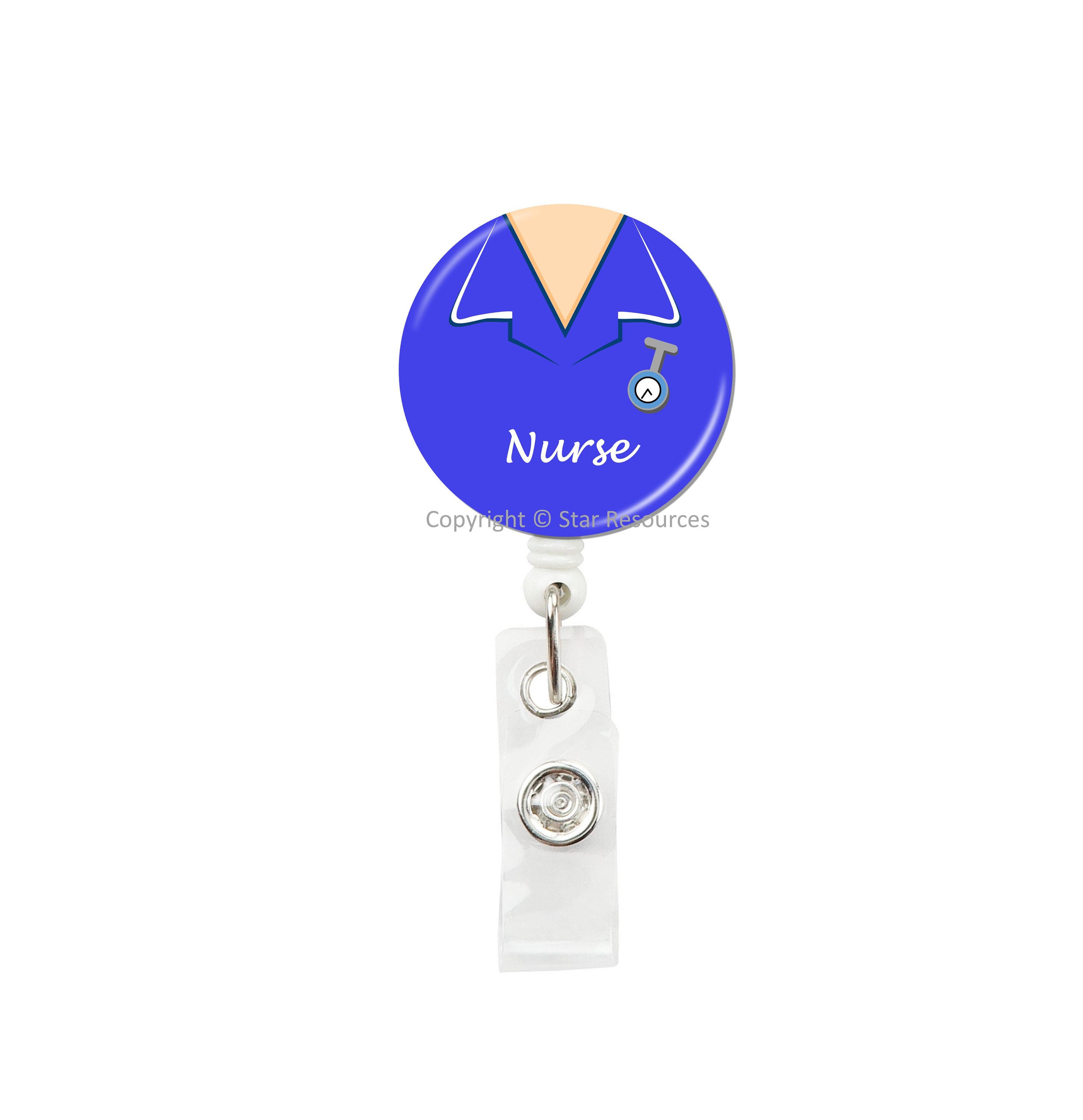 Student Nurse Nurse ID Badge Reel Card or Key Holder Gift Etsy UK