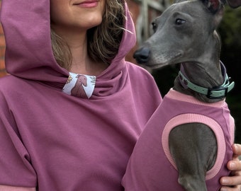 Oversized Hoodie Greyhound