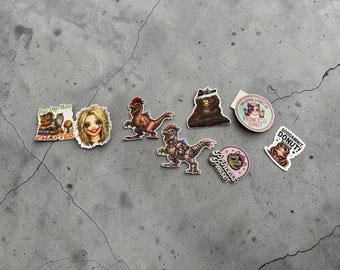 Paquete de pegatinas de Carl de Dungeon Crawler (10 unidades)
