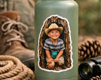 Pegatina de vinilo personalizada – Diseño personalizado / Impermeable, duradera, hecha exclusivamente para ti