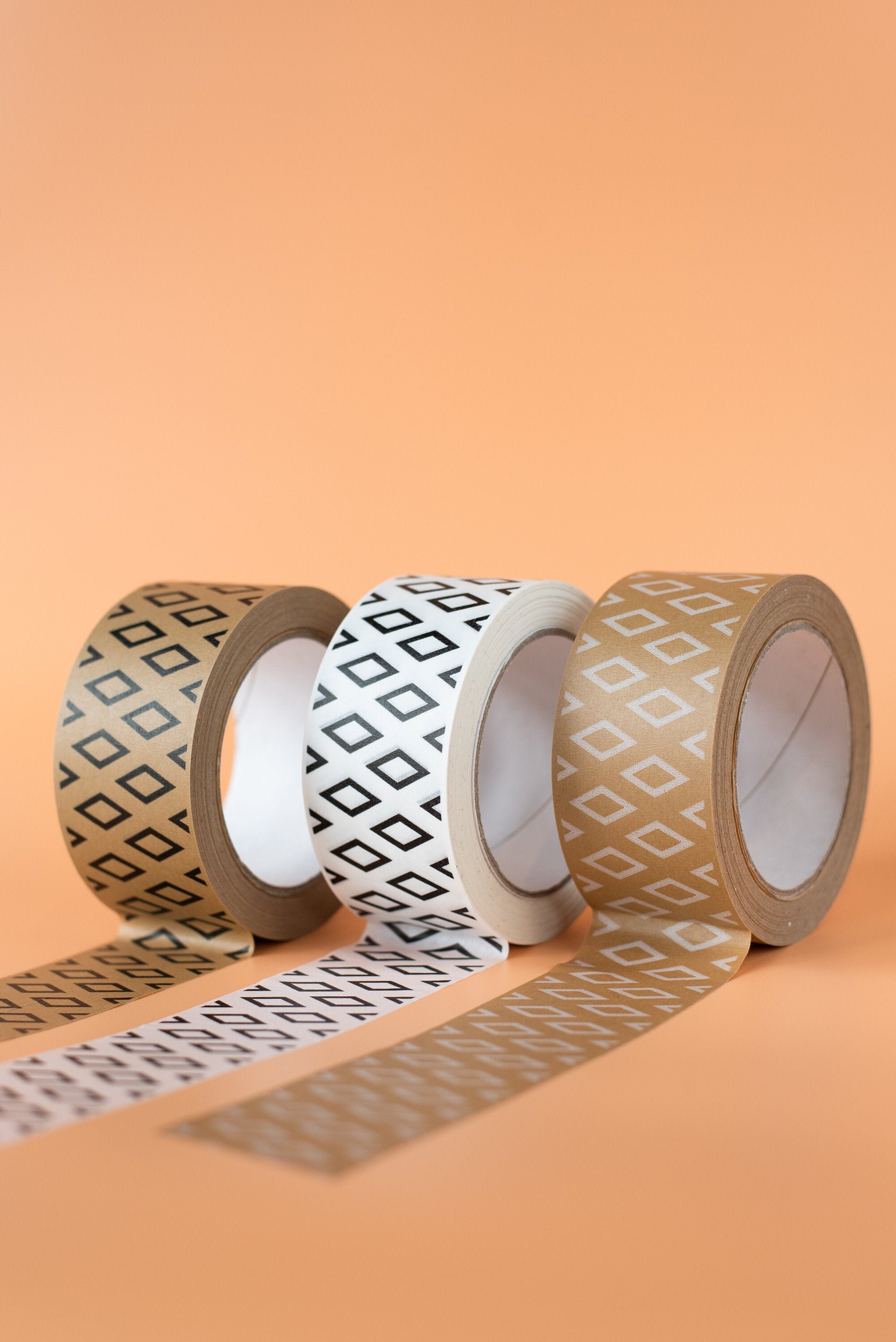 Ecofriendly kraft paper tape biodegradable tape sticky Etsy