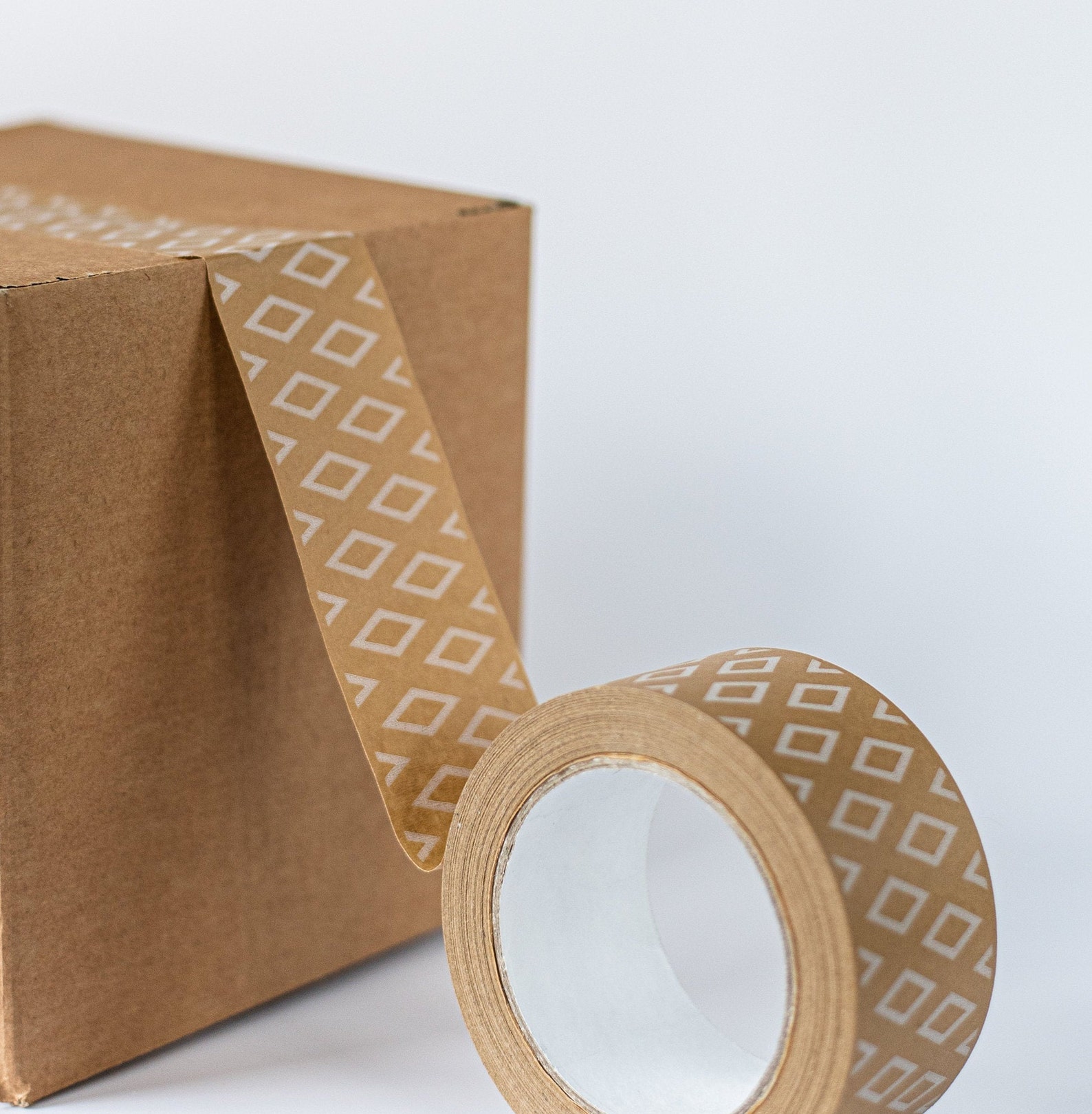 Ecofriendly Kraft Paper Tape Biodegradable Tape Sticky Etsy