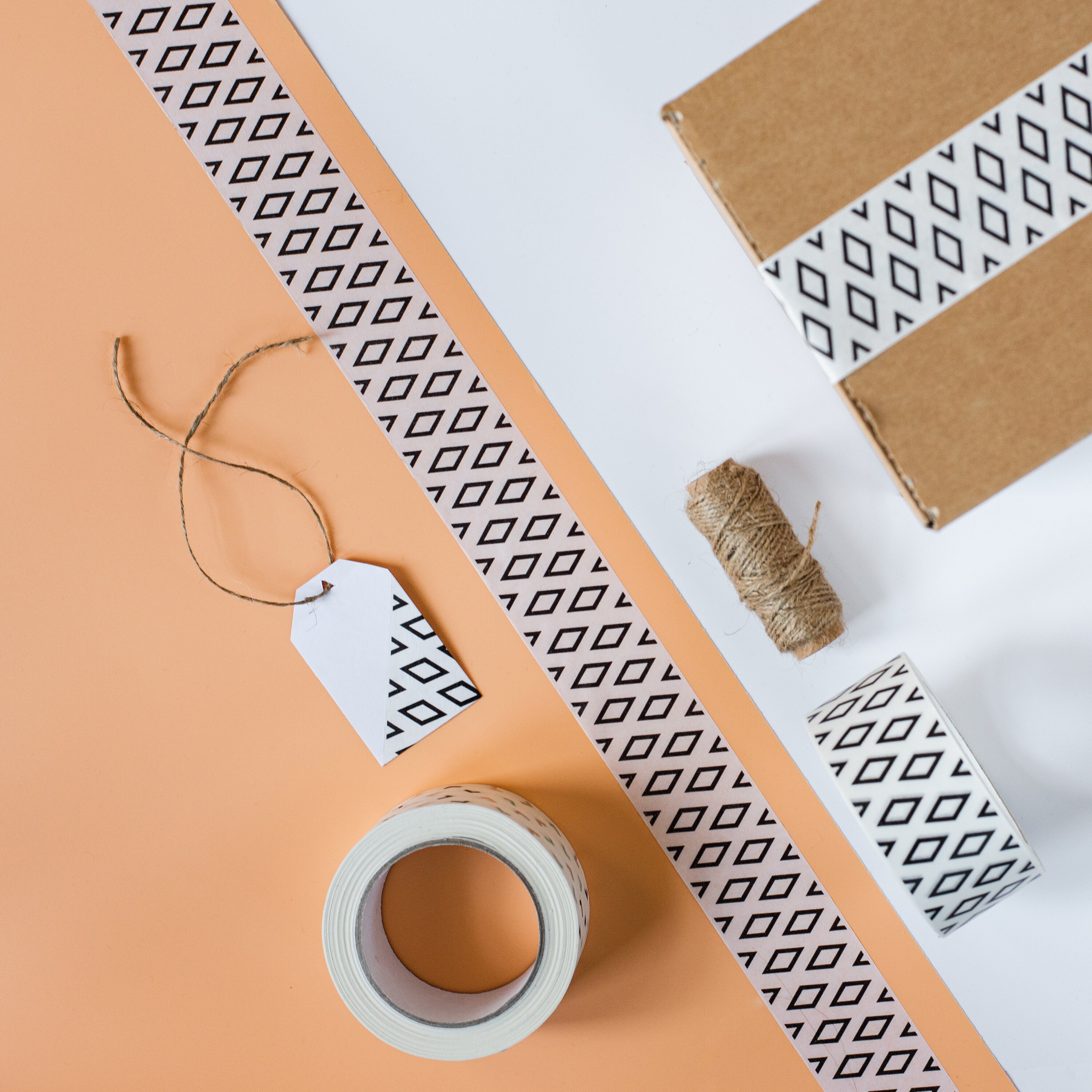 Ecofriendly Kraft Paper Tape Biodegradable Tape Sticky Etsy