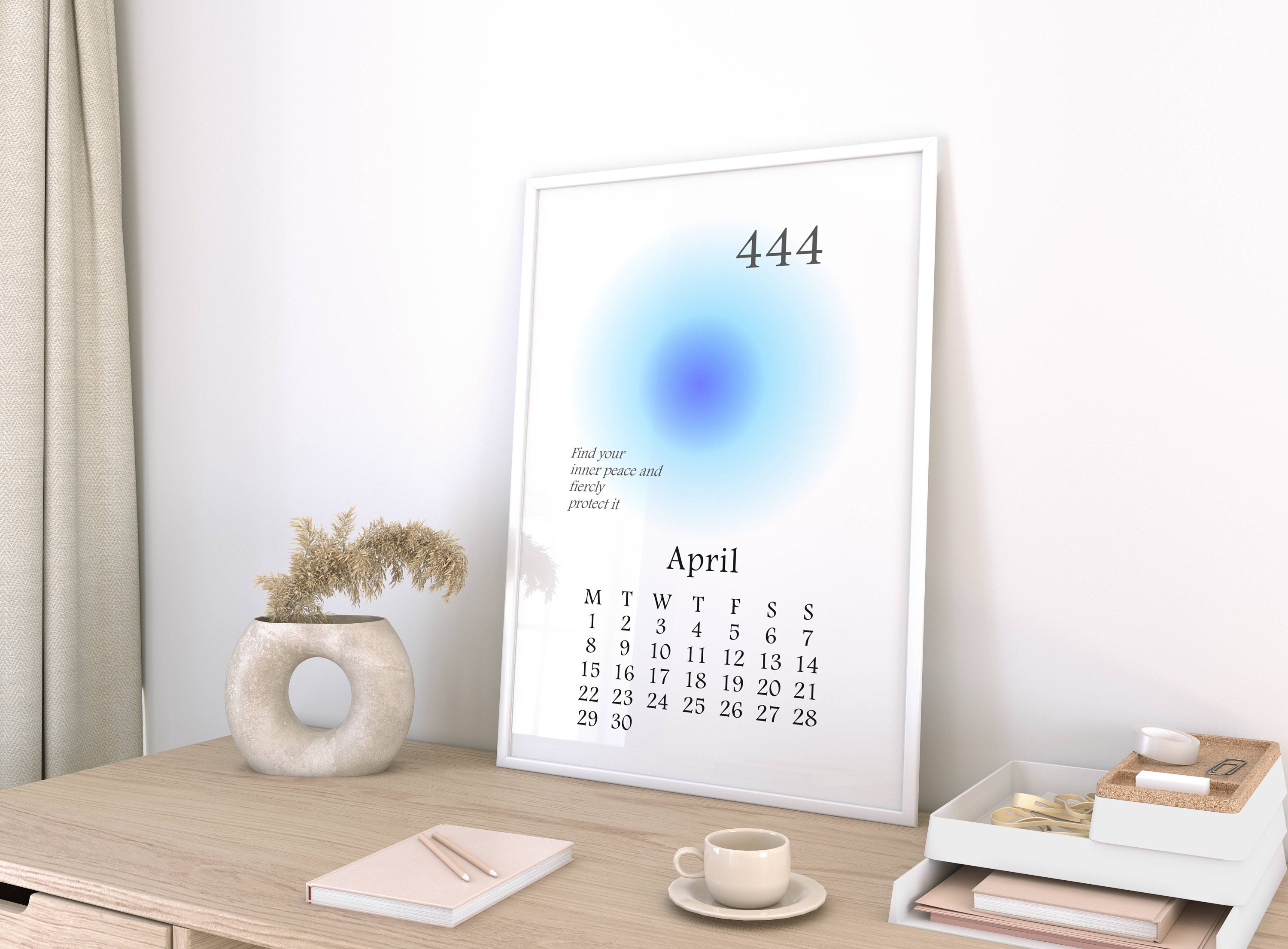 2024 Aura Calendar Prints 2024 Calendar Digital Prints Etsy Canada