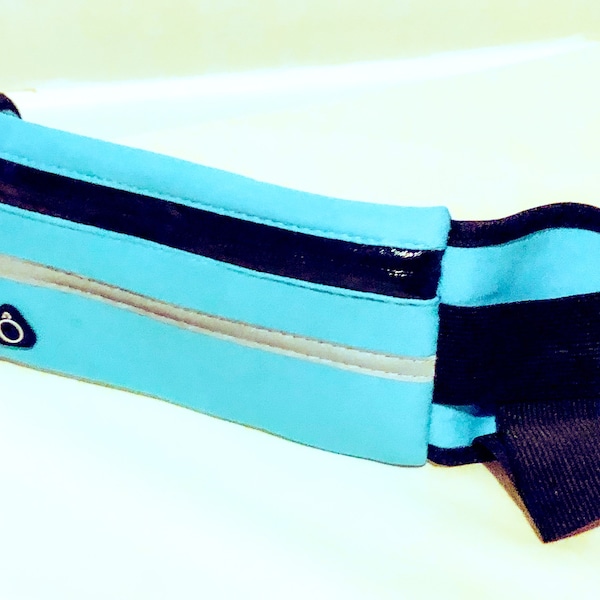 Unisex Running Belt Sports Reflective Phone Holder Keys Water Resistant Waist Bag Gift Uk