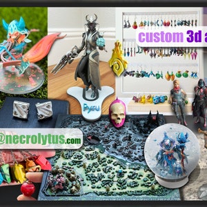 Commissions of Dota 2 Figurine Custom 3D Model