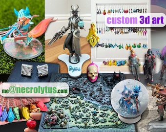 Commissions of Dota 2 Figurine Custom 3D Model