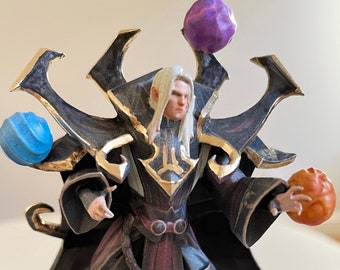 Invoker em Dark Artistry Set - Dota 2 Figurine 3D Model