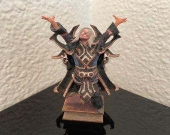 Invoker Kid Persona Acólito das Artes das Trevas em Conjunto de Arte das Trevas - Modelo 3D de Estatueta Dota 2