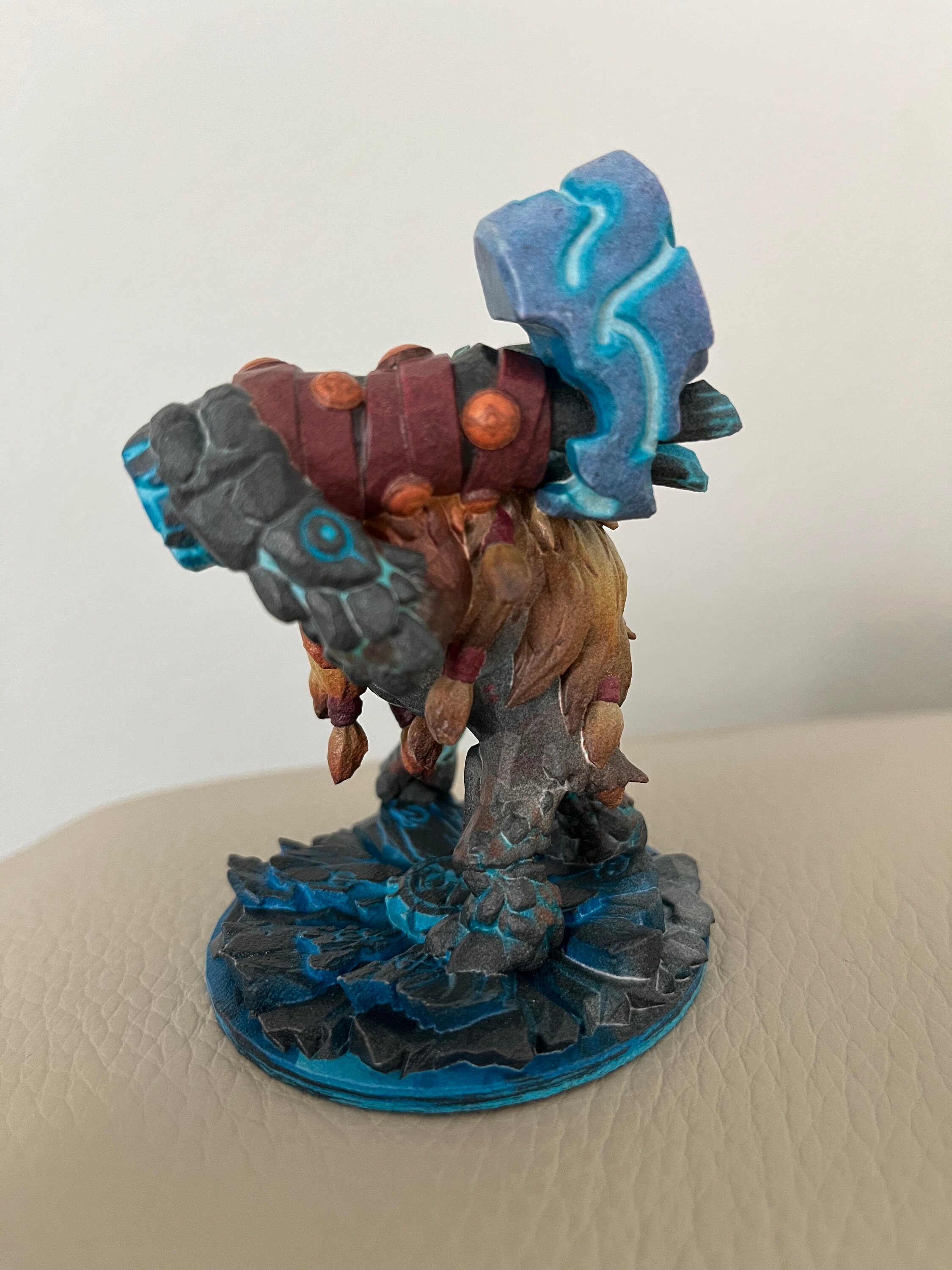 Buy Earthshaker Planetfall Arcana on Pedestal - Dota 2 Figurine 3D