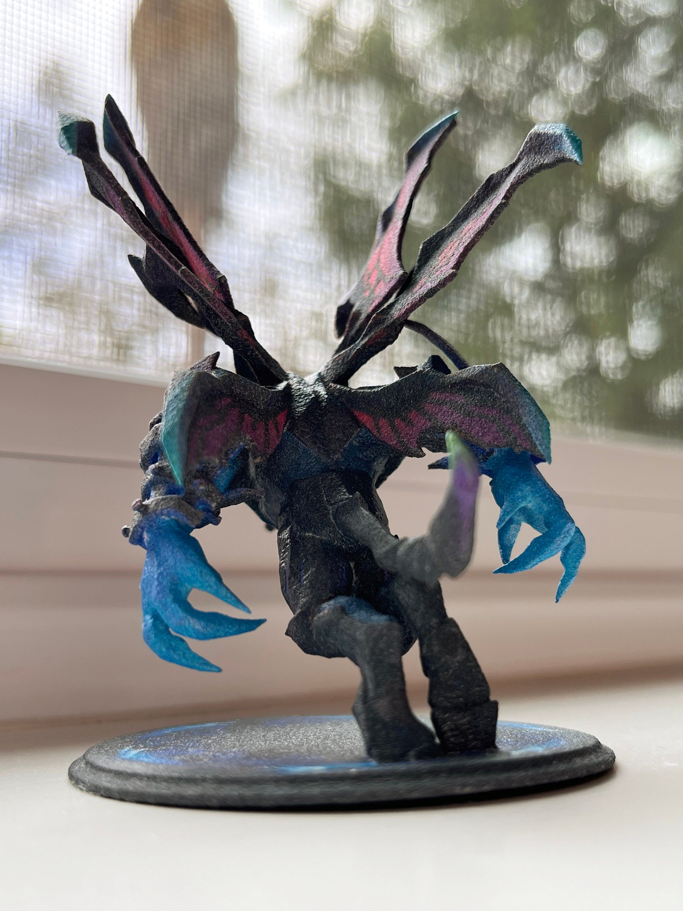 Nightstalker in Legends of Darkheart Pursuit With Shadow of Dark Age - Dota  2 Figurine 3D Model - Etsy, image size:2250x3000