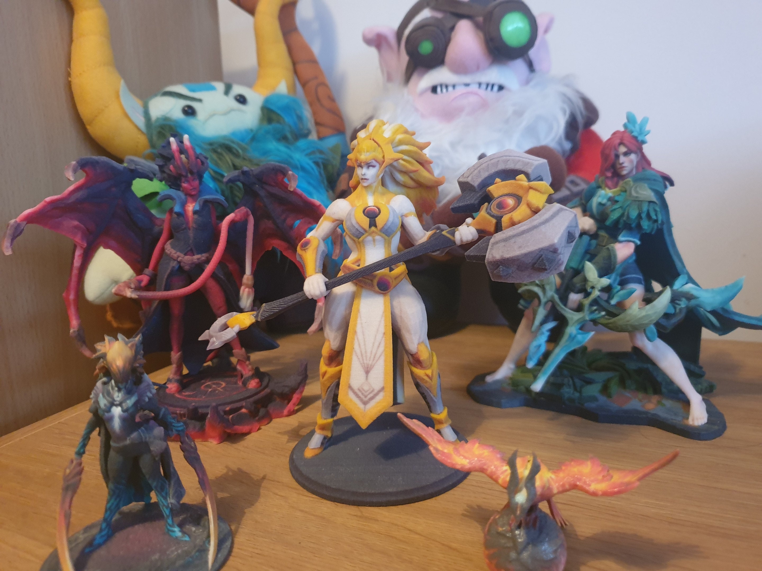 Small Tip of Thanks for Dota 2 Figurine 3D Model