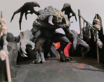 Roshan in Pit - Dota 2 Figurine 3D Model