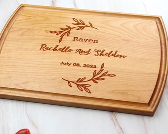 Personalized Cutting Board, Engraved Cutting Board, Custom Cutting Board, Wedding Gift, Housewarming Gift, Anniversary Gift, Engagement #78