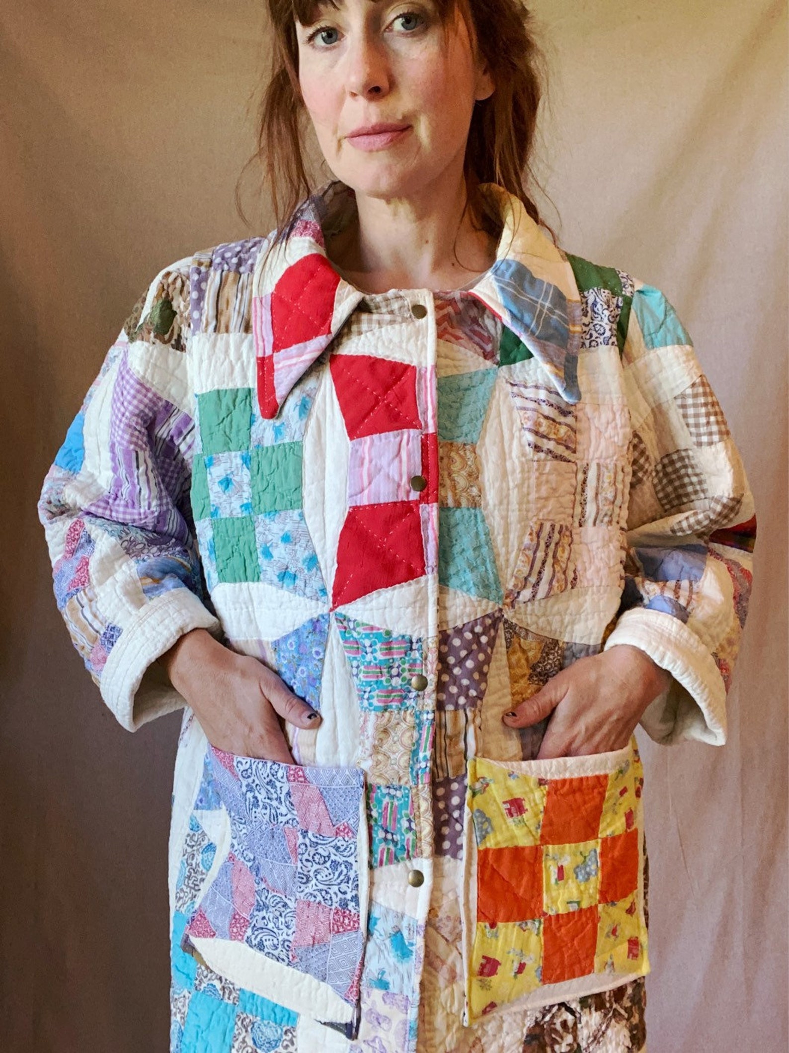 Custom Quilt Jacket Supply Your Own Quilt - Etsy