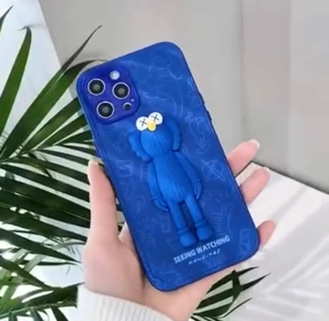 KAWS collectable 3D Phone Cases For iPhone 12 11 Pro Max xs Etsy